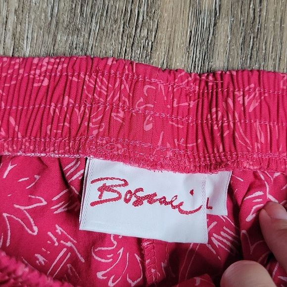 Boscali Pull On Elastic Waist Pants ~ Sz L ~ Pink ~ High Rise ~ 30" Inseam - Picture 4 of 7